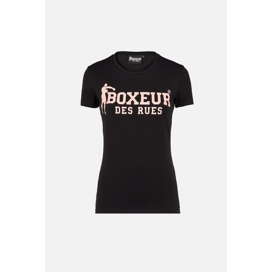 BOXEUR DES RUES T-Shirt basique avec logo frontal  
