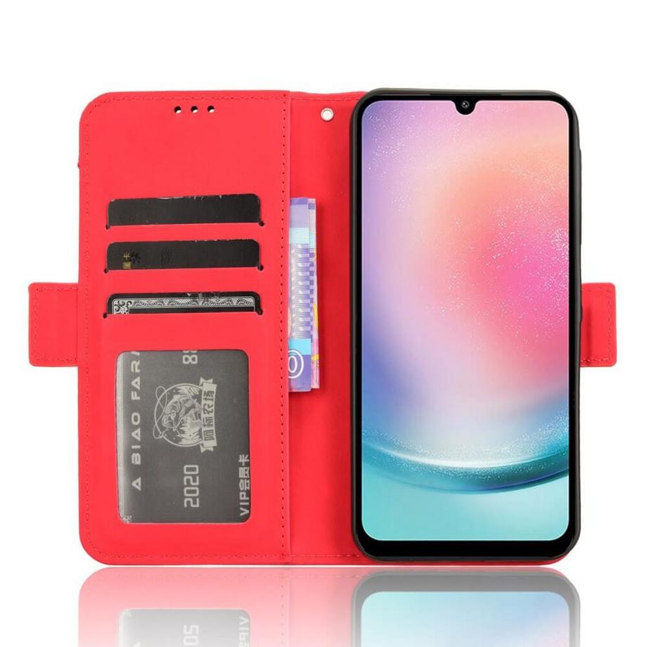 Cover-Discount  Galaxy A25 5G - Etui mit vielen Kartenfächer 