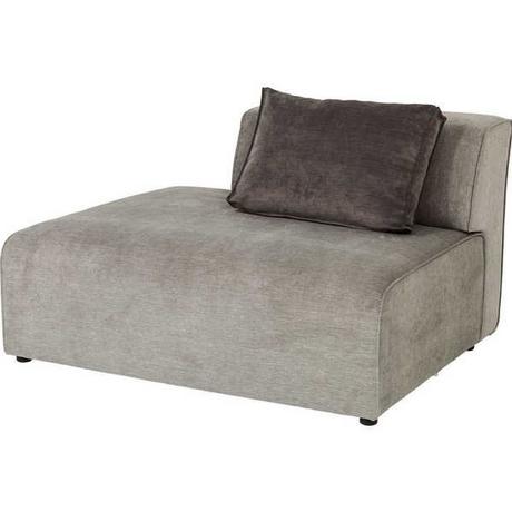 KARE Design Infinity Ottoman Semi Elements Grigio Sinistra  