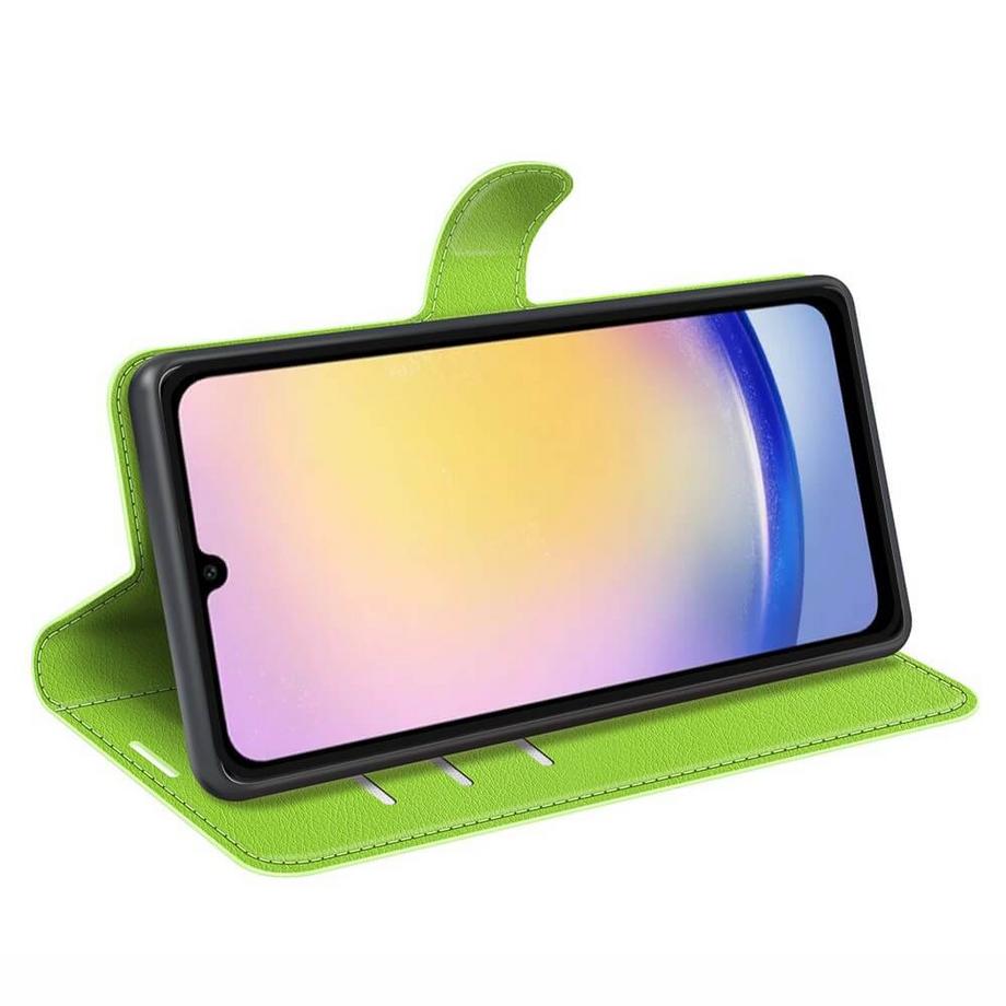 Cover-Discount  Galaxy A26 5G - Leder Etui Hülle 