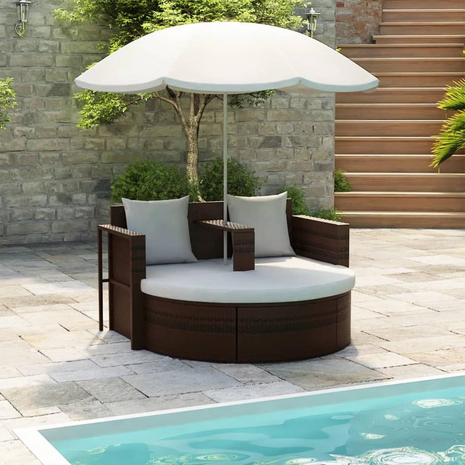 VidaXL Gartenstuhl poly-rattan  