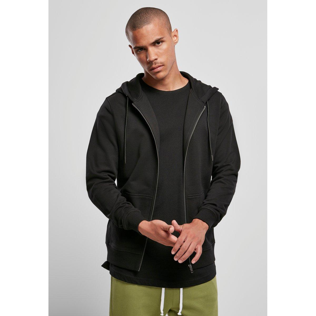 URBAN CLASSICS Basic Terry Zip Hoodie  