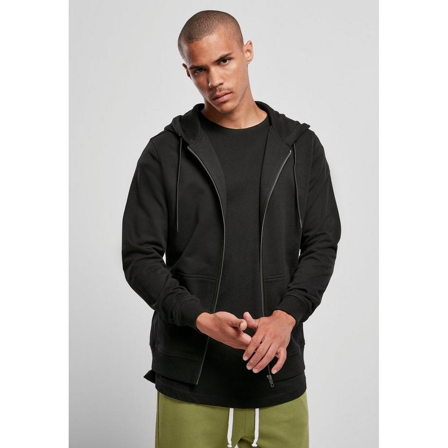 URBAN CLASSICS Basic Terry Zip Hoodie  