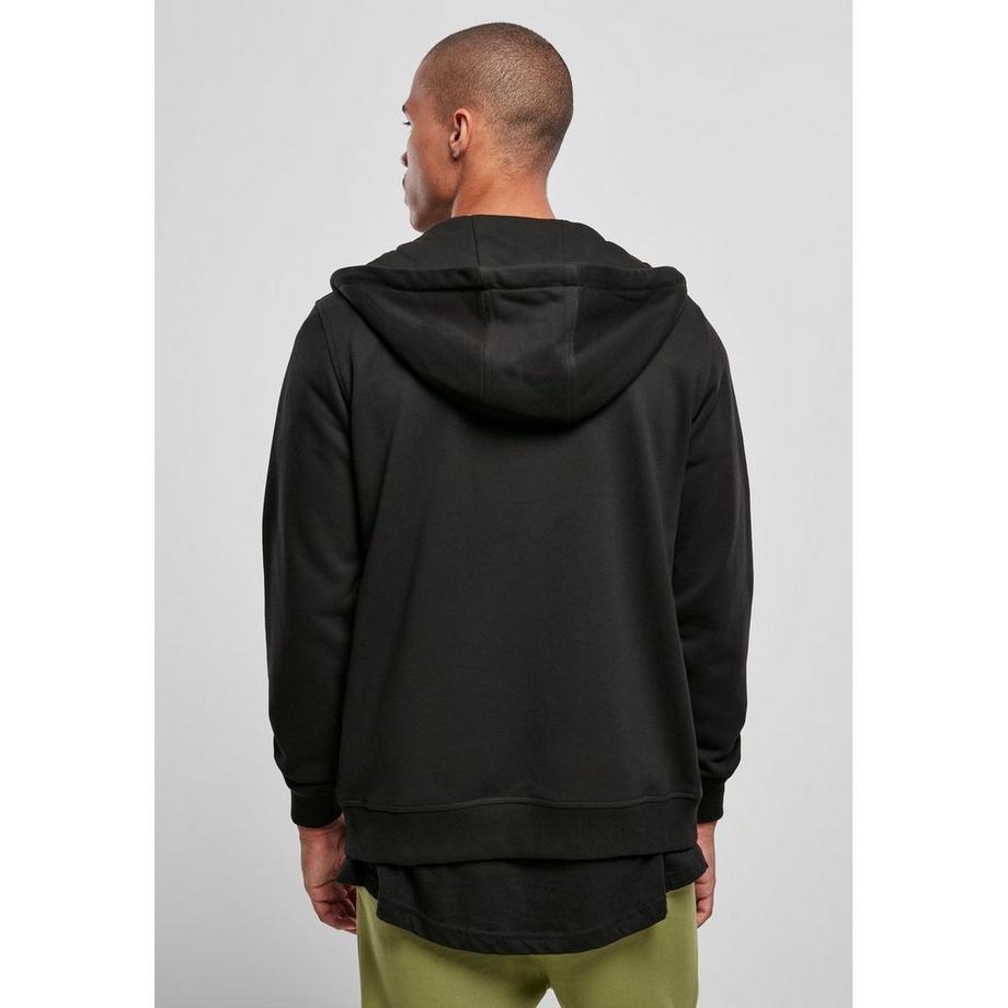 URBAN CLASSICS Basic Terry Zip Hoodie  