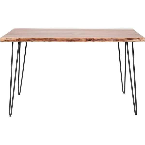 mutoni Table en bois massif Edge 130x70  