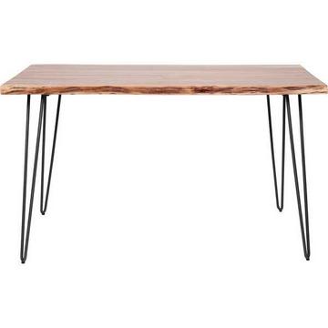 Table en bois massif Edge 130x70