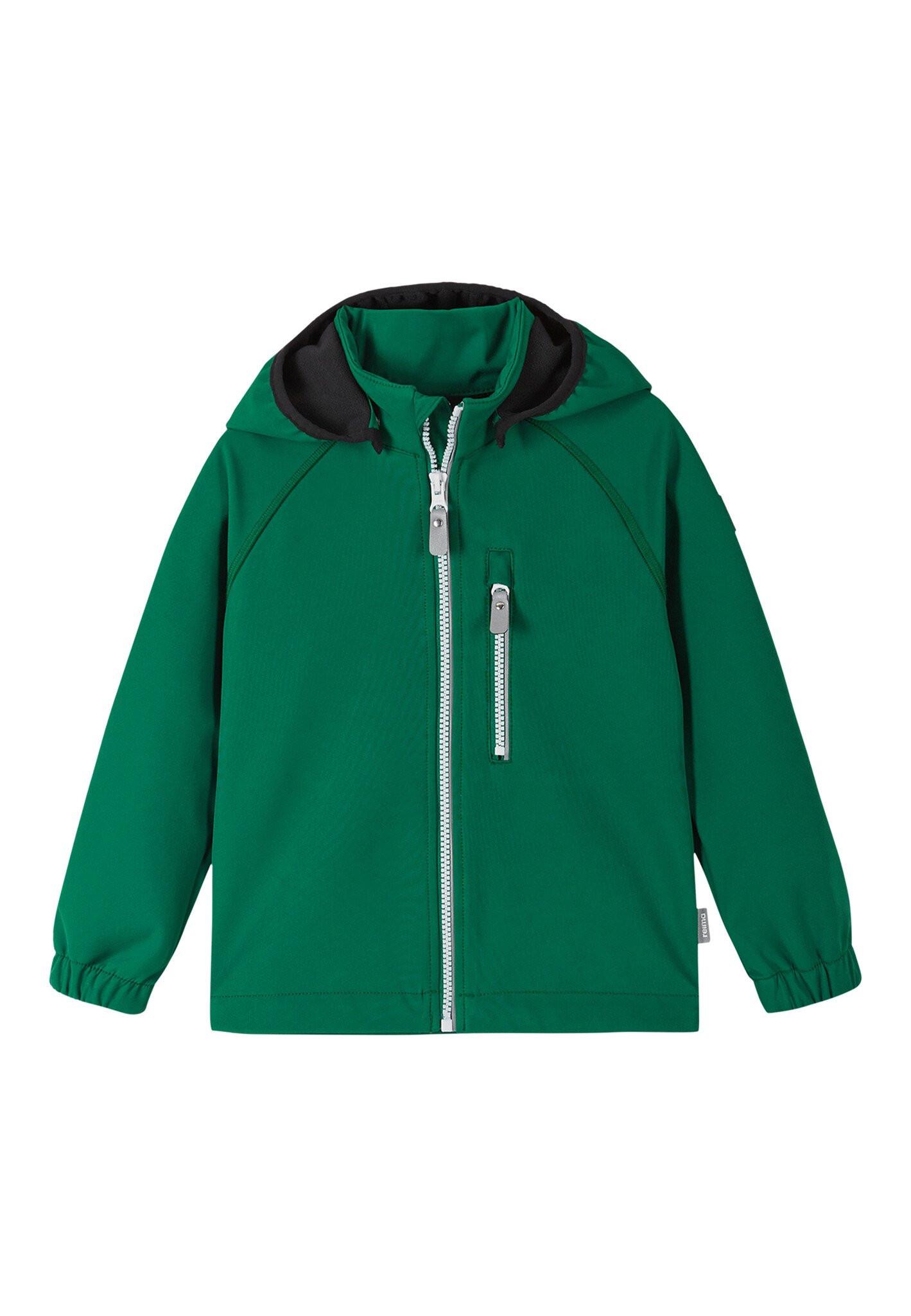 Reima  Kinder Softshell Jacke Vantti Deeper Green 