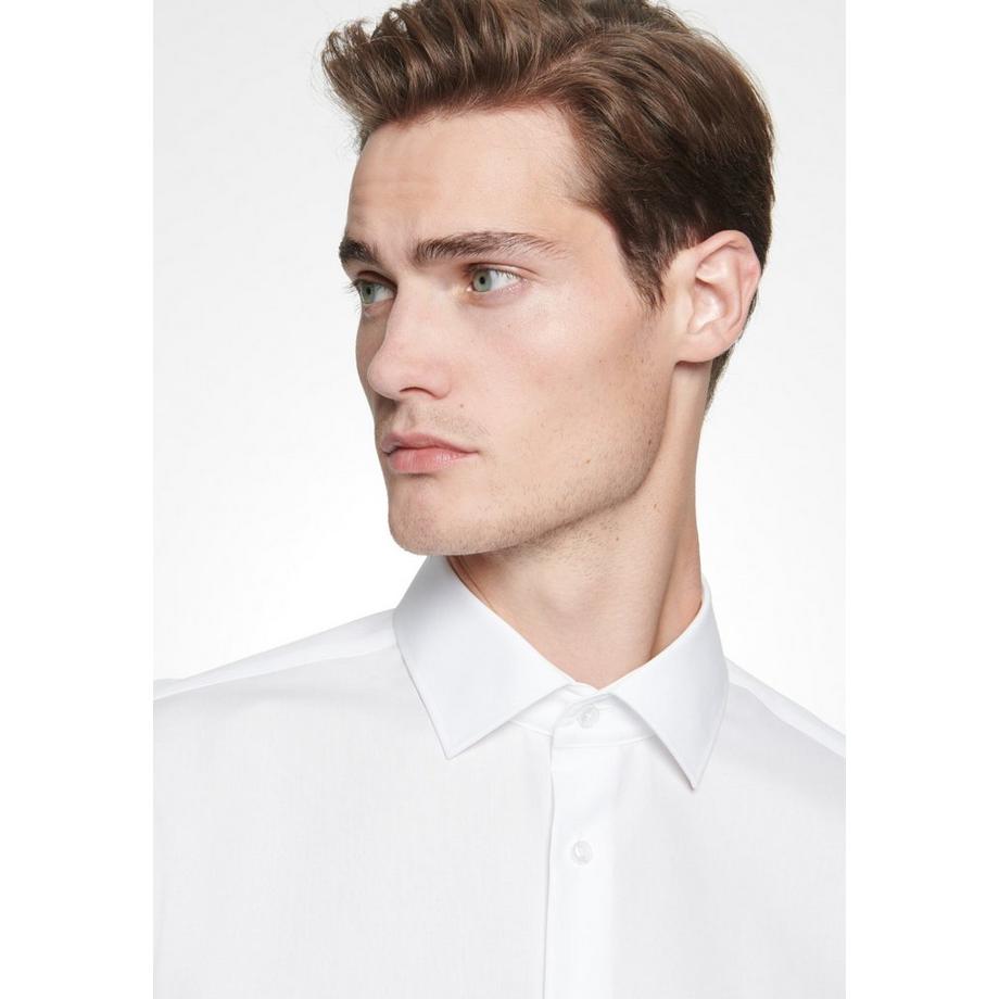 Seidensticker  Business Hemd Shaped Fit Langarm Uni 