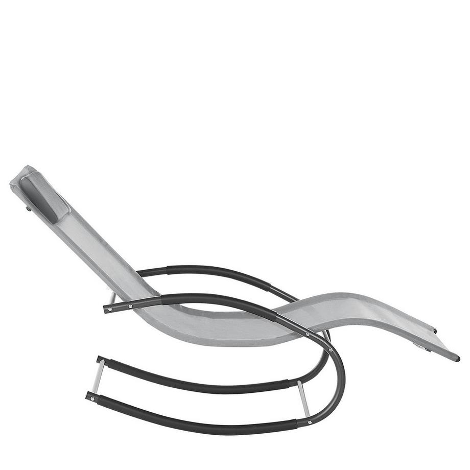 Beliani Transat à bascule en Acier  CARANO II  