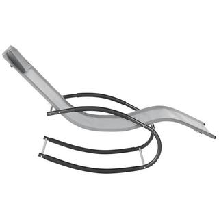 Beliani Transat à bascule en Acier Moderne CARANO II  