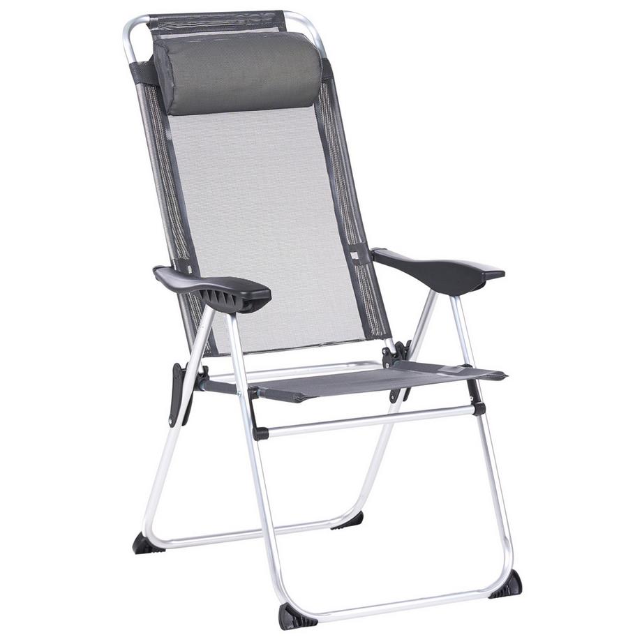 Beliani Gartenstuhl 2er Set aus Aluminium  ASINE  