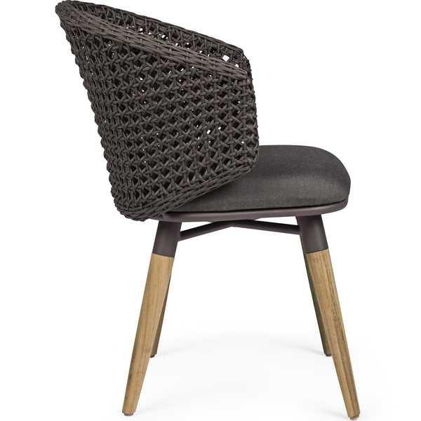 mutoni Fauteuil de jardin Ninfa Dark  