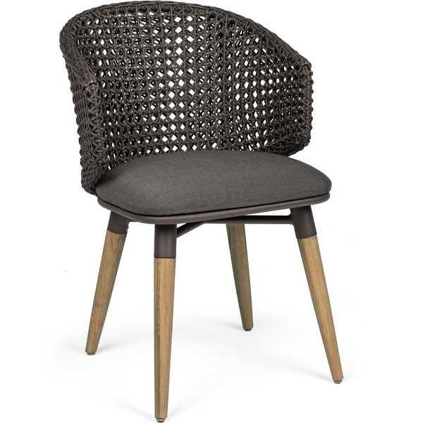 mutoni Fauteuil de jardin Ninfa Dark  