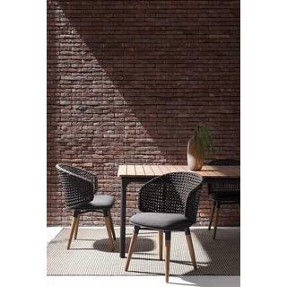 mutoni Fauteuil de jardin Ninfa Dark  