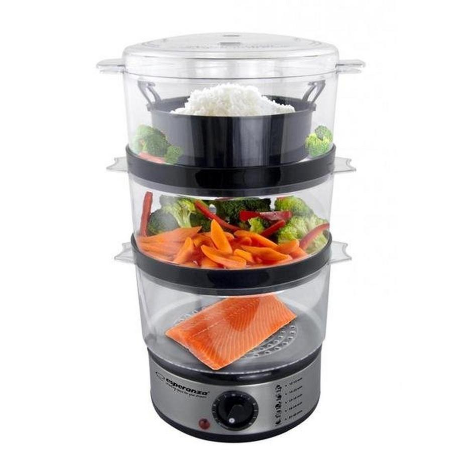 Esperanza - Cuiseur vapeur, 400W - 7,5 L