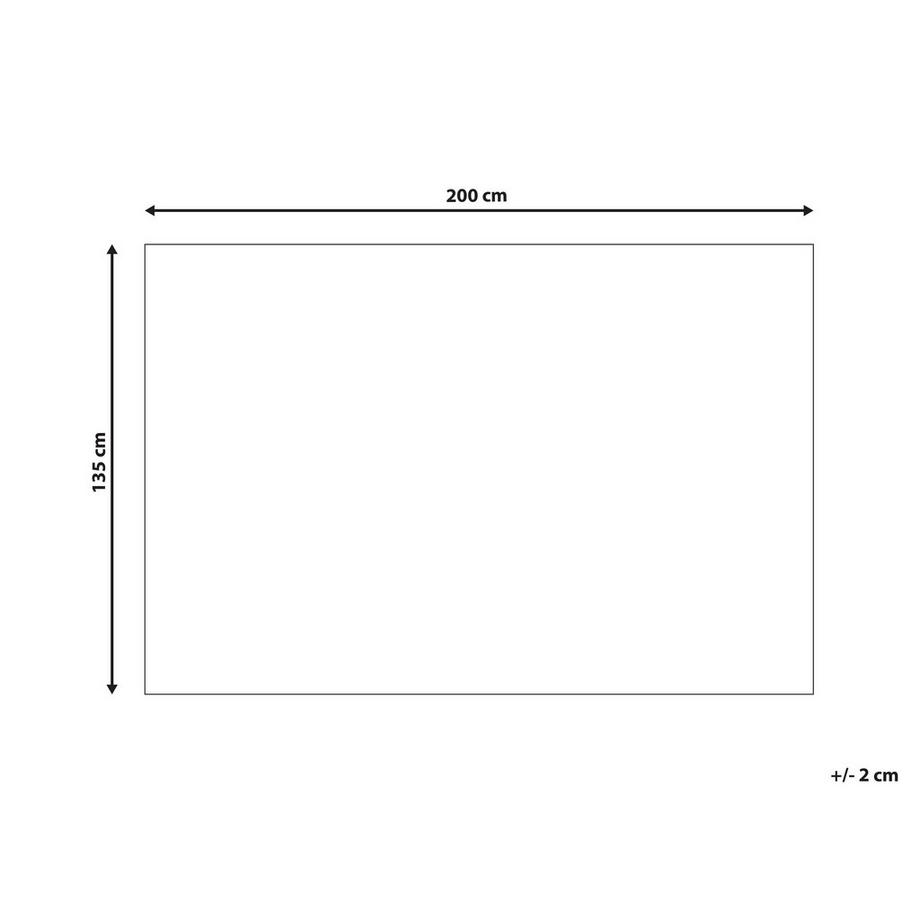 Beliani RHEA Moderner Polyester Bezug für Gewichtsdecke  