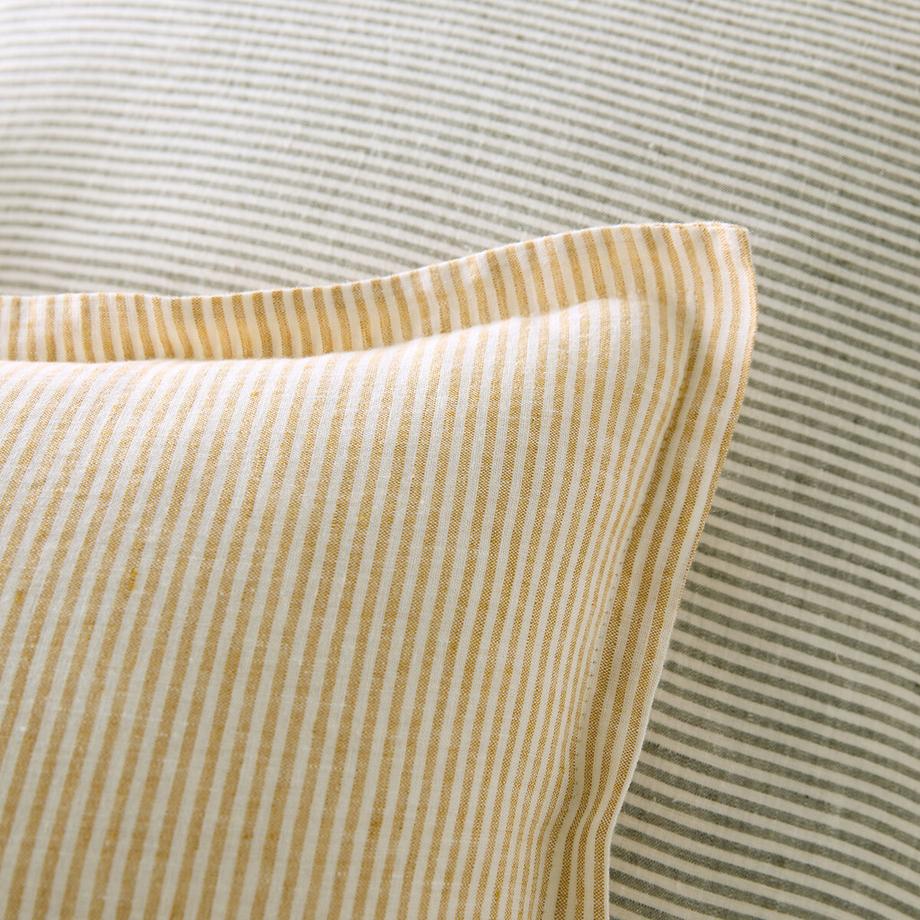 La Redoute Intérieurs Copripiumino Limona a righe  