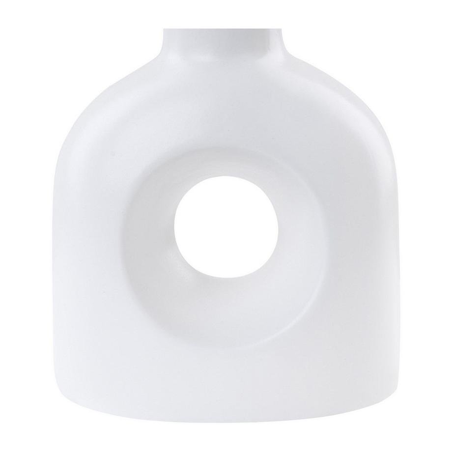 Beliani Vase à fleurs en Porcelaine Scandinave THEBES  