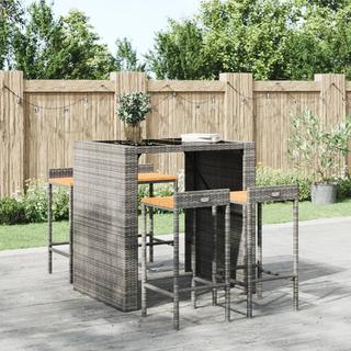 VidaXL Barhocker poly-rattan  