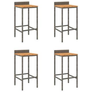 VidaXL Tabouret de bar rotin synthétique  