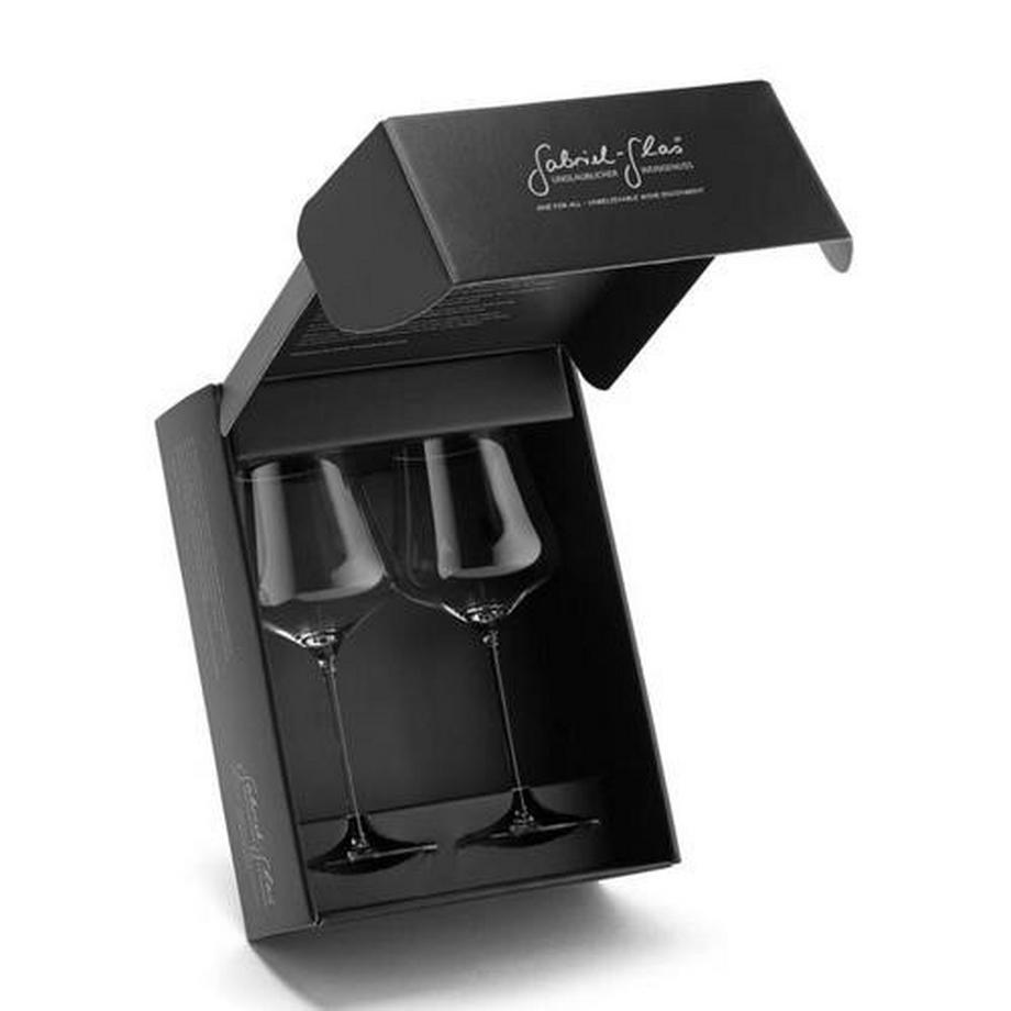 Coffret 2 verres à vin Gabriel Gold Edition