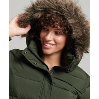 Superdry  kurze daunenjacke mit kapuze, damen 