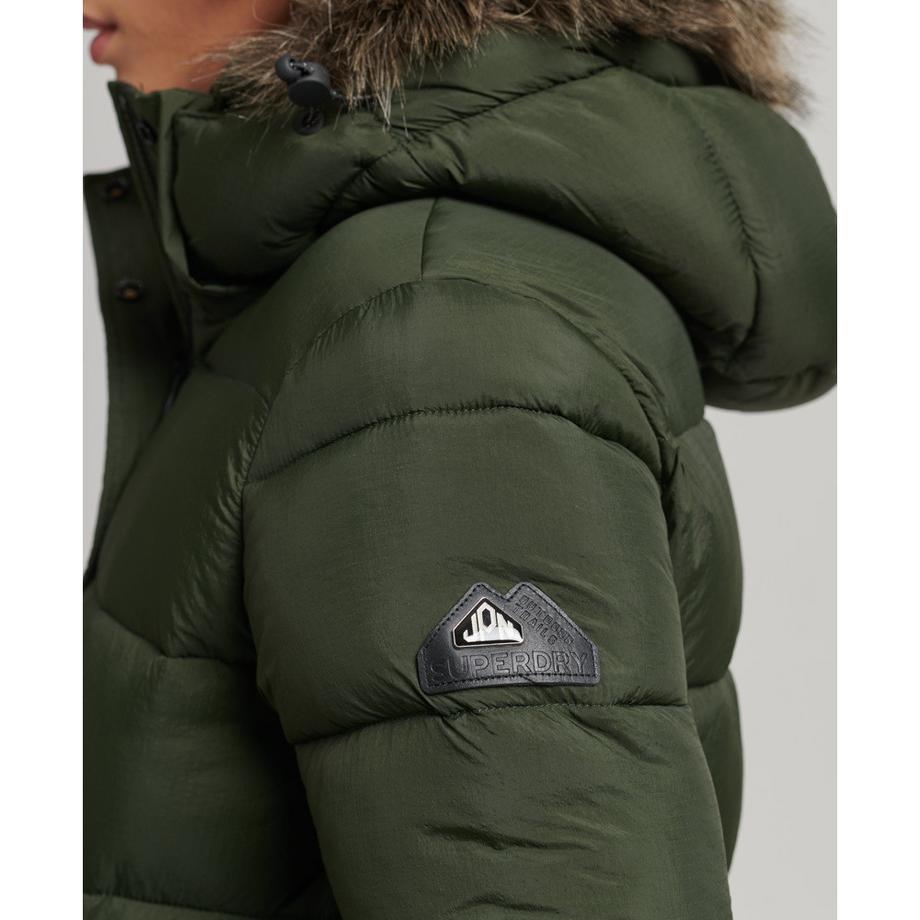 Superdry Doudoune courte à capuche  