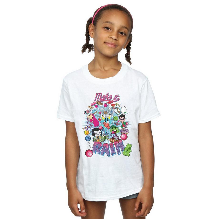 DC COMICS  Teen Titans Go Make It Rain TShirt 