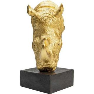 KARE Design Oggetto decorativo rinoceronte oro  