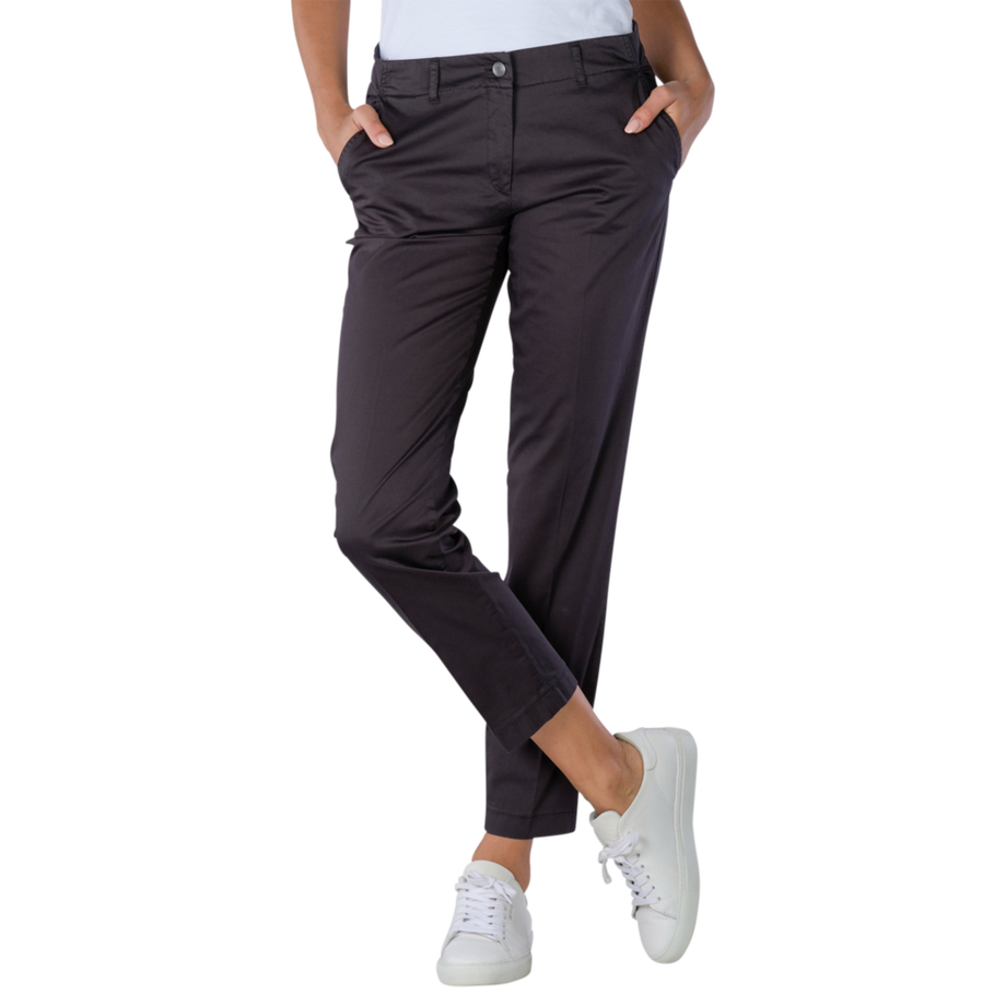 Maron Chino Cropped Regular Fit