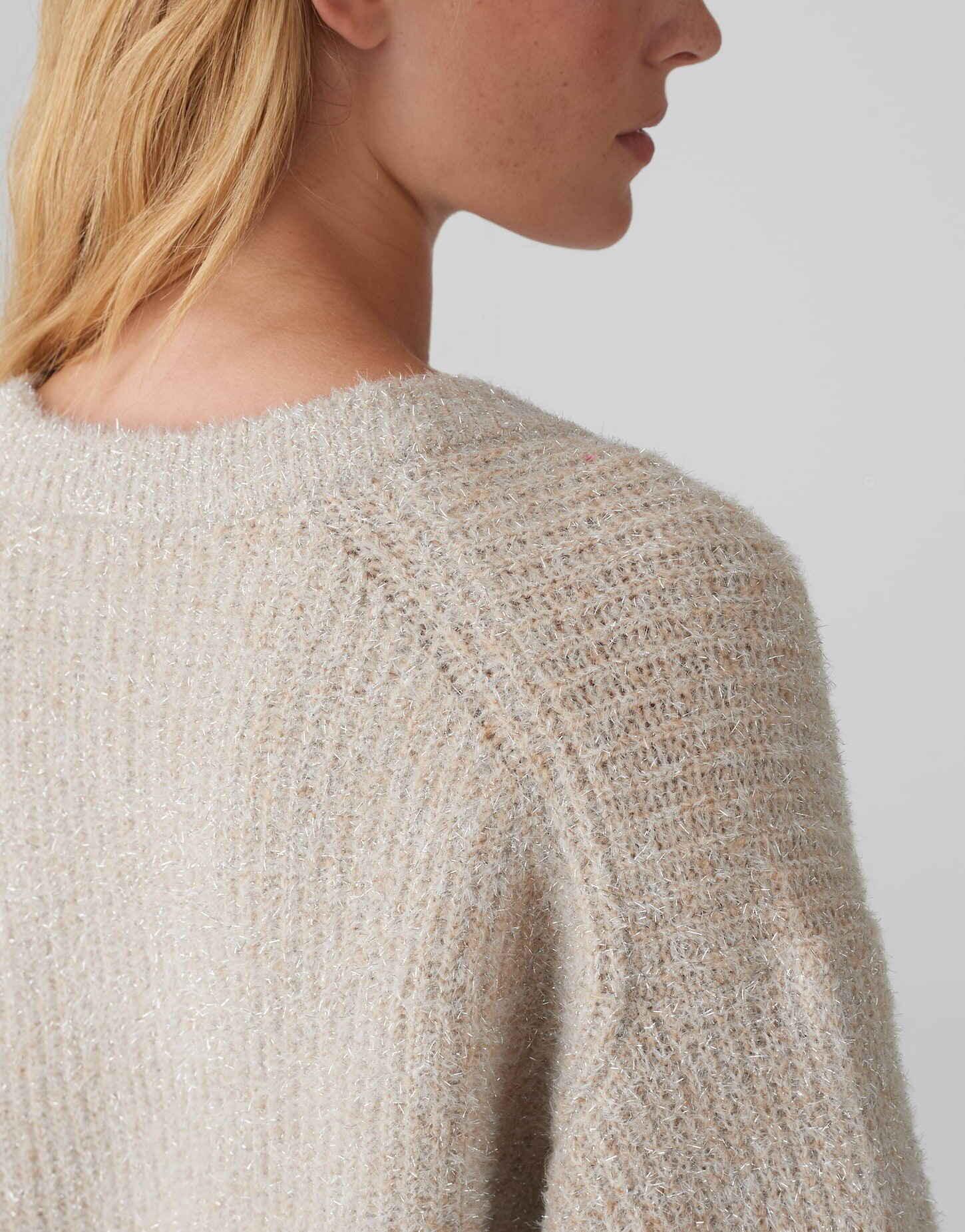 OPUS  Pull en tricot coupe ovale 