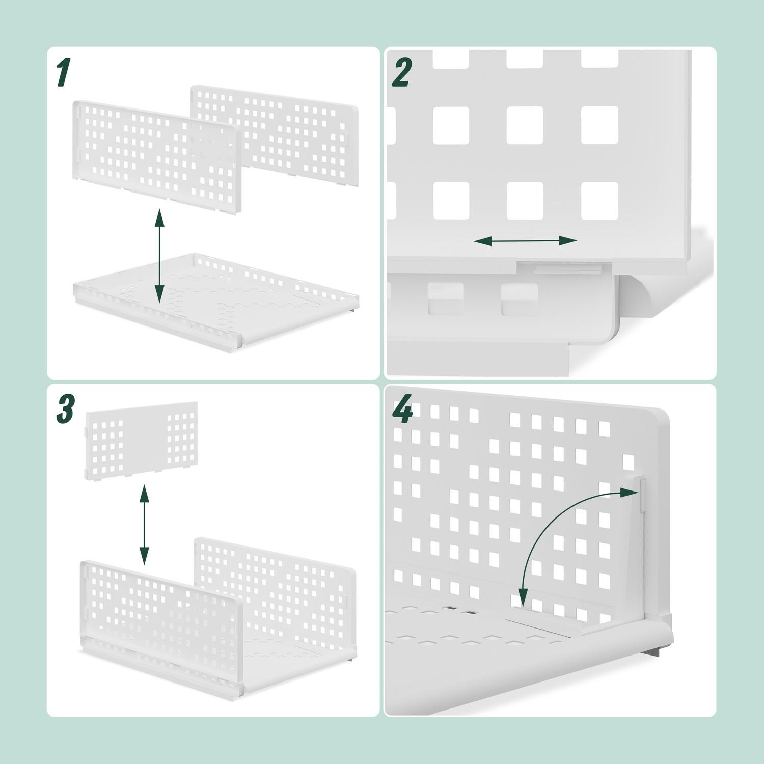 Northix Schrank-Organizer 3er-Pack  