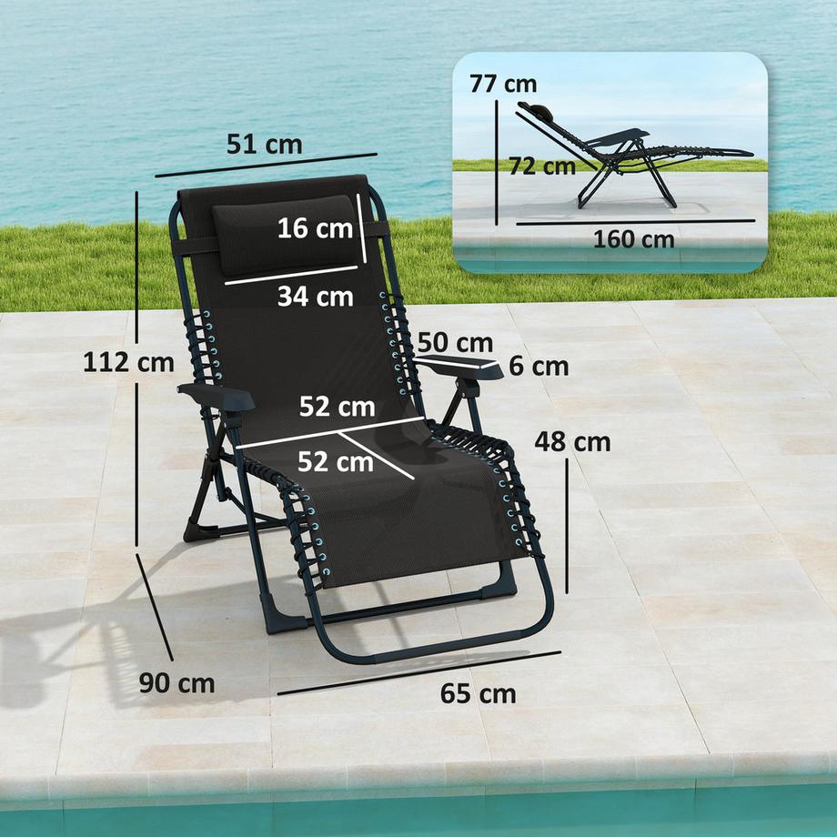 Outsunny Sonnenliege  