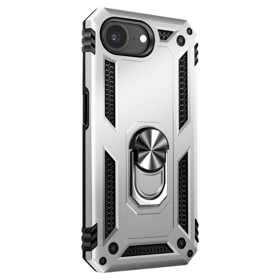 iPhone 16e Ring Hülle Silber