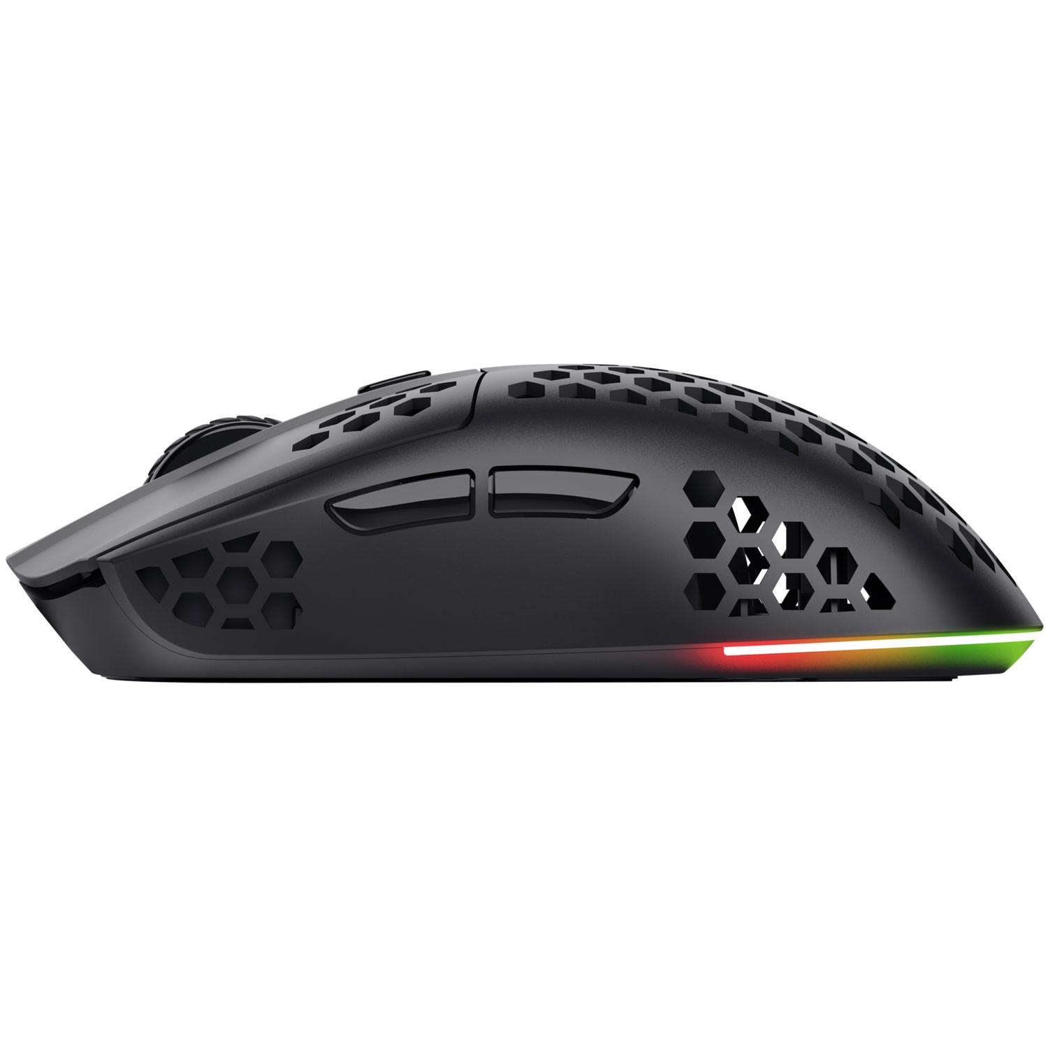 Trust  GXT 929 Helox Kabellose, leichte Gaming-Maus, Schwarz 