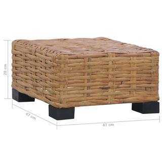 VidaXL Couchtisch rattan  