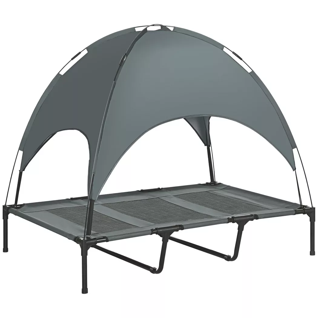 PawHut - Lit pour animaux de compagnie, One Size, Bleu