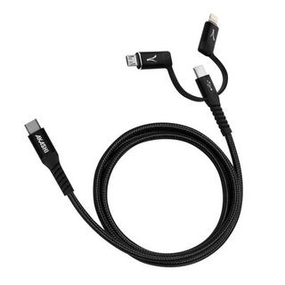 Akashi  Cavo Ricarica 3 in 1 Connettore USB-C 