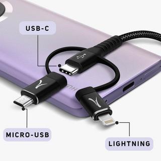 Akashi  Cavo Ricarica 3 in 1 Connettore USB-C 