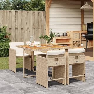 VidaXL Garten essgruppe poly-rattan  