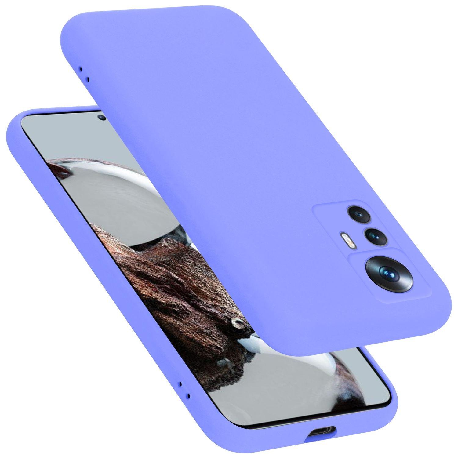 Cadorabo  Housse pour Xiaomi 12T / 12T PRO en LIQUID LIGHT PURPLE - Coque de protection en silicone TPU flexible 