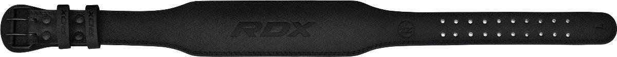 RDX SPORTS  RDX 4 Inch Gymnastik- und Gewichthebergürtel aus gepolstertem Leder 
