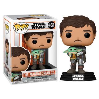 Funko  Pop! Movies The Mandalorian mit Grogu (Nr.461) 
