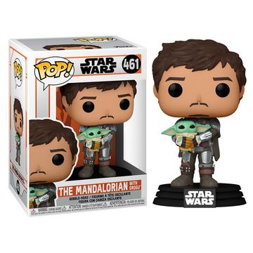 Pop! Movies The Mandalorian mit Grogu (Nr.461)