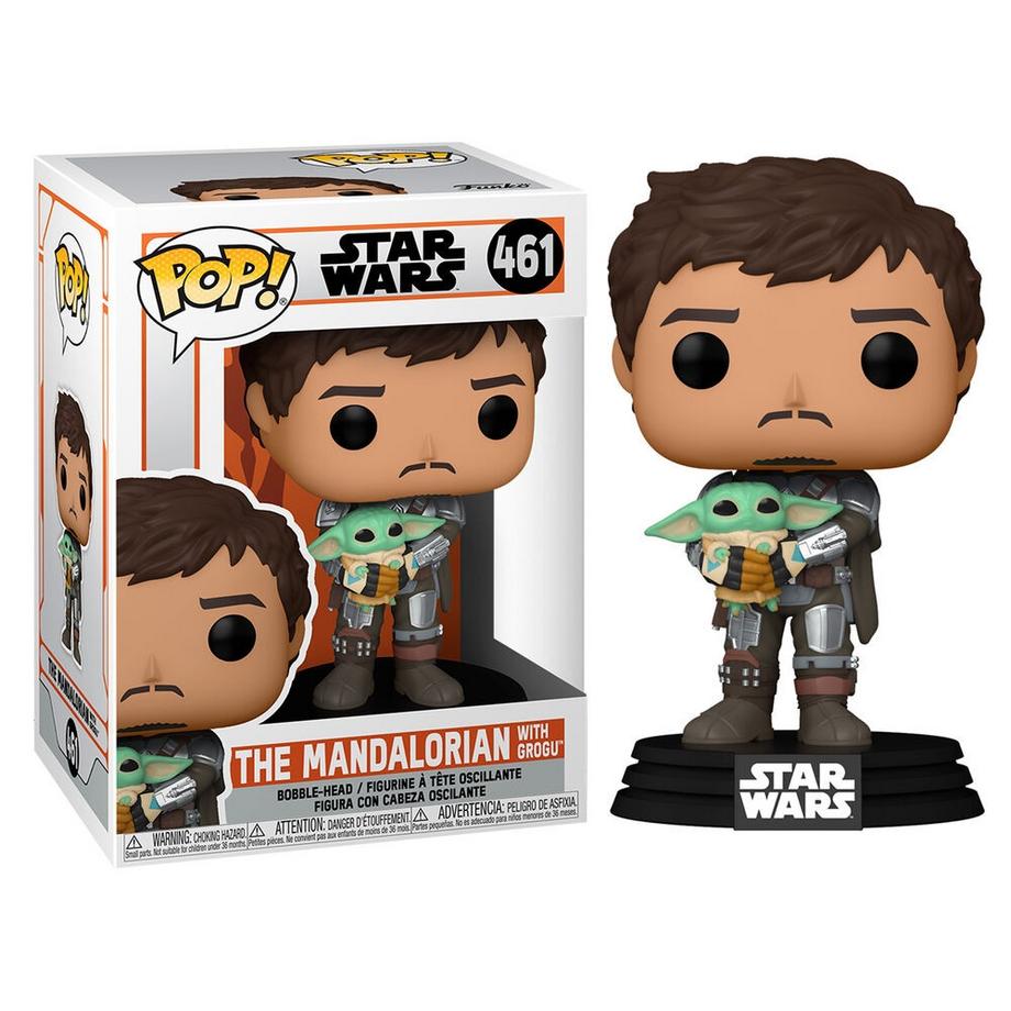 Pop! Movies The Mandalorian mit Grogu (Nr.461)