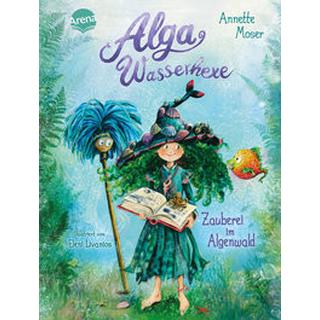 Alga Wasserhexe (1). Zauberei im Algenwald Moser, Annette; Livanios, Eleni (Illustrationen) Copertina rigida 