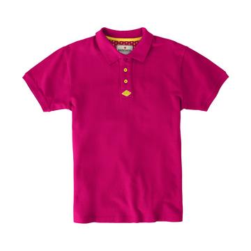 Kurzarm Baumwoll-Polo-Shirt
