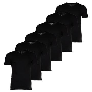 T-Shirt  6er Pack Figurbetont