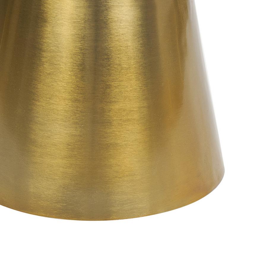 Beliani Table d'appoint en Métal  ANDRES  