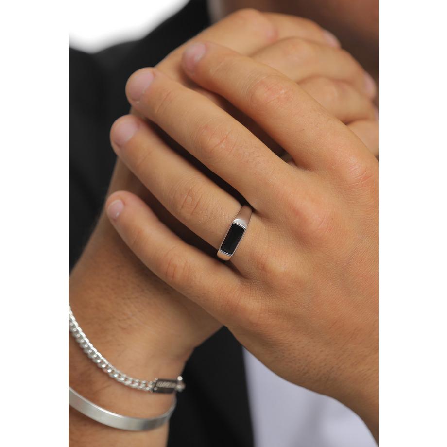 Kuzzoi  Ring Siegelring 925 Sterling Silber 